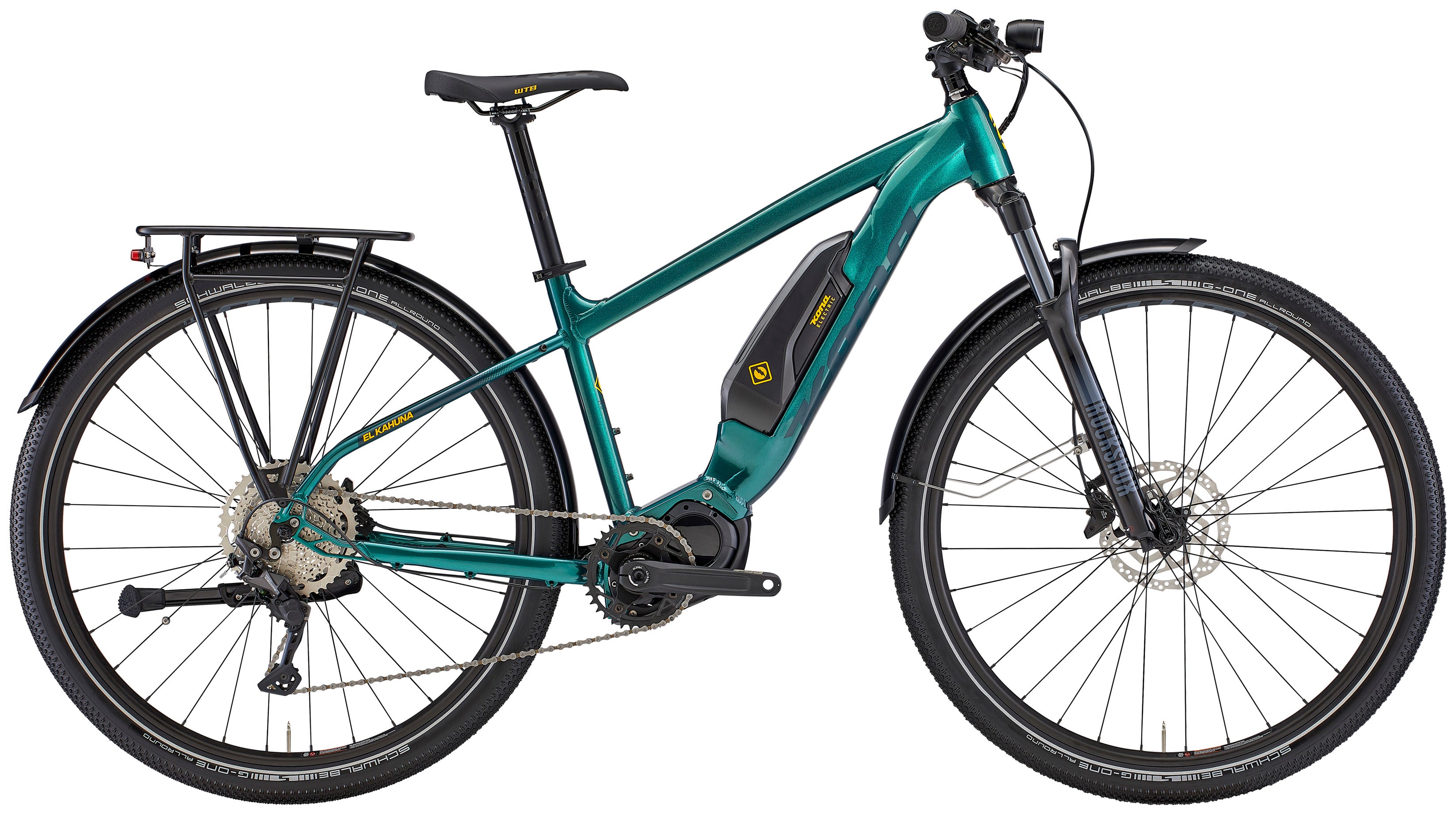 Kona El Kahuna SUV e-Bike - Metallic Green - 2022
