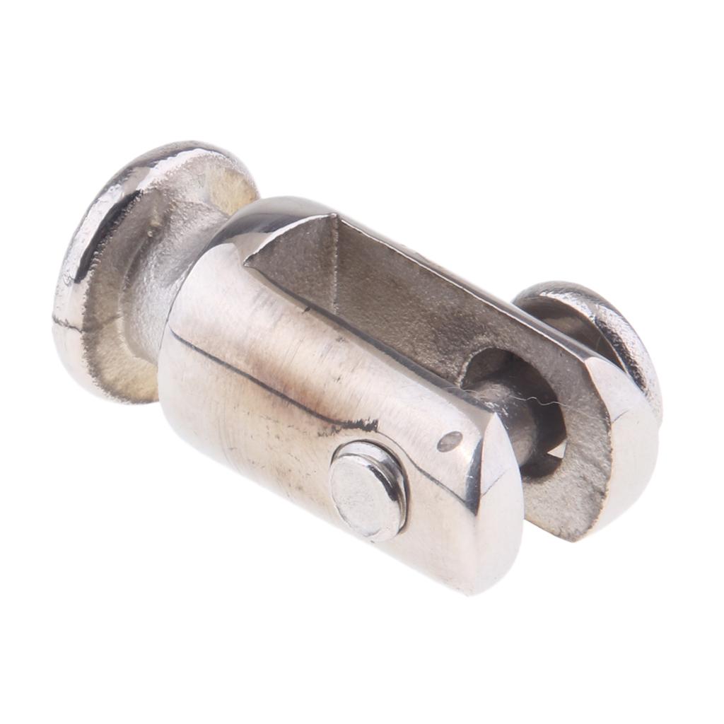 1Pc 316 Stainless Steel Quick Release Post Boat Bimini Top Deck Hinge Hardware