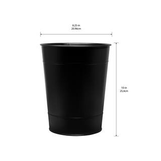 Glacier Bay 6L Waste Bin in Matte Black WB94-MBK