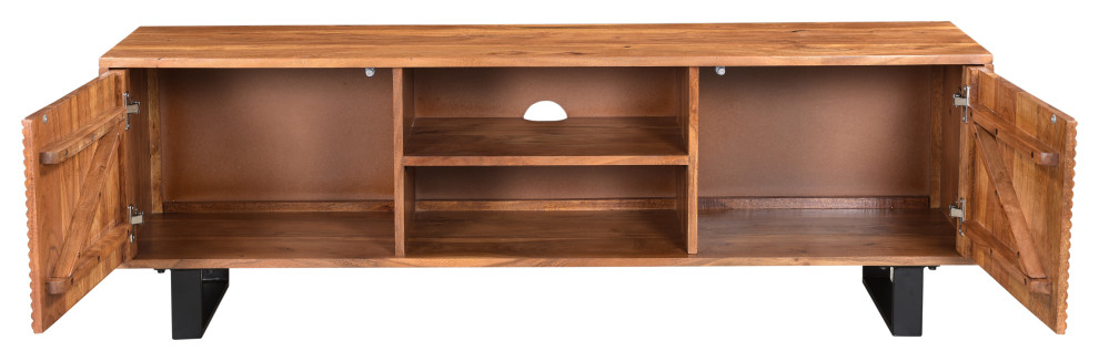 Linear TV Unit   Transitional   Entertainment Centers And Tv Stands   by Oak Idea Corporation  Houzz