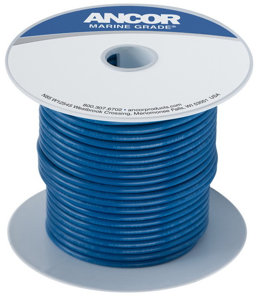 Ancor 106110 Wire 100'  12 Dk Blue Tinned Copper