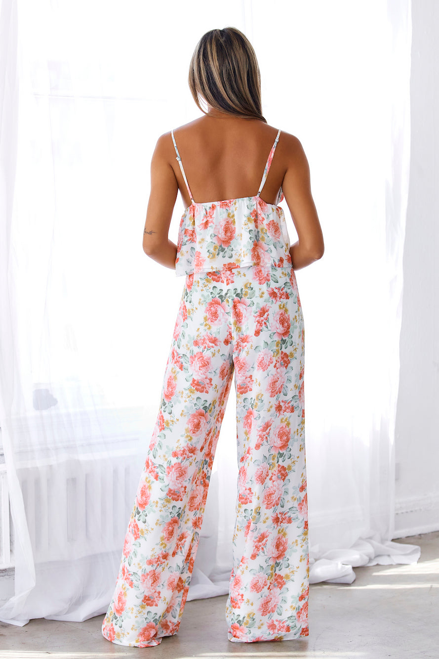 HELLO MOLLY Hidden Narcissa Pants Floral