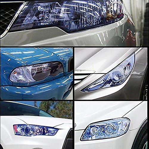 11 X 98 Inches Self Adhesive Headlight， Tail Lights， Fog Lights Tint Vinyl Film (purple)