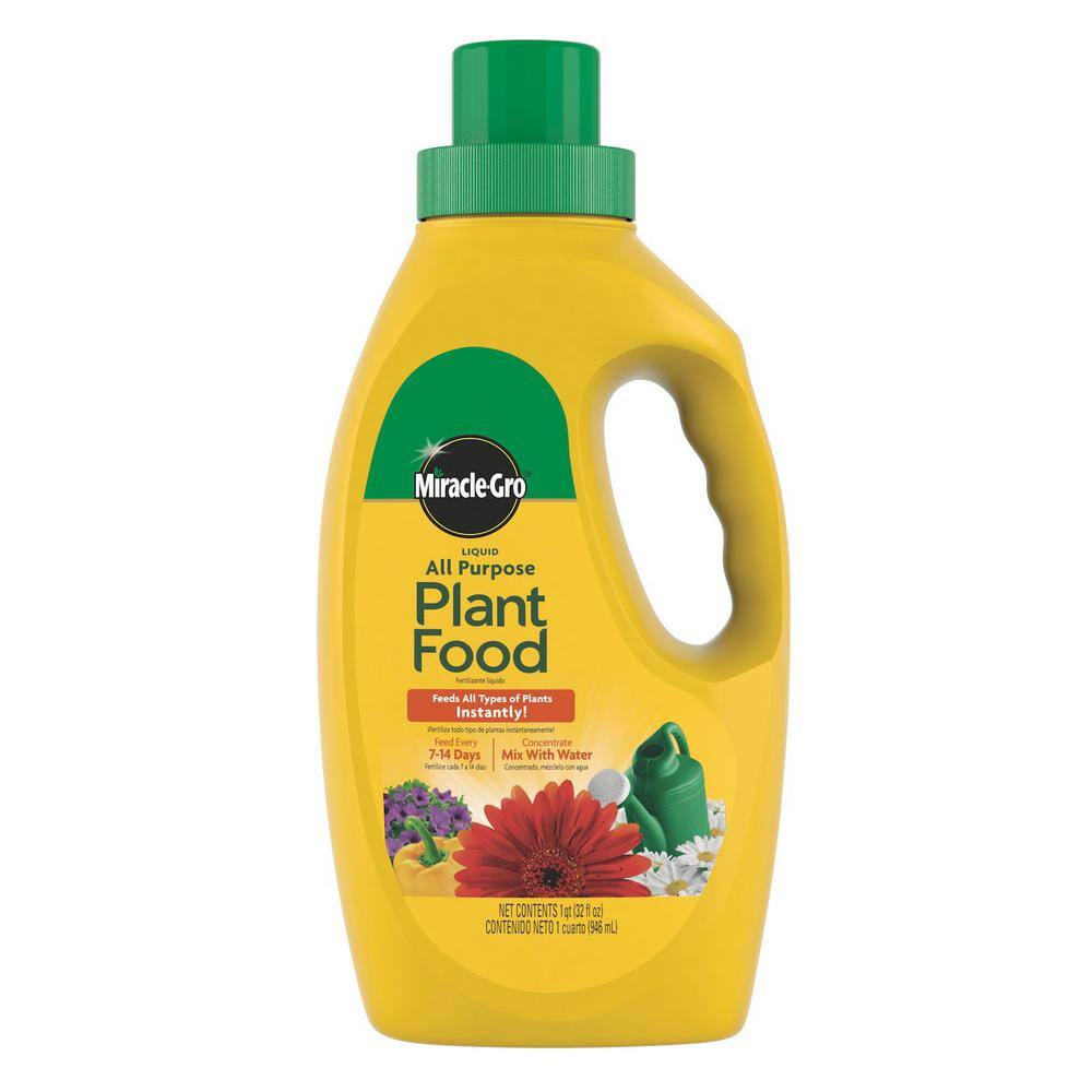 Miracle-Gro All Purpose 32 oz. Plant Food Concentrate Liquid Fertilizer 12-4-8 3001502