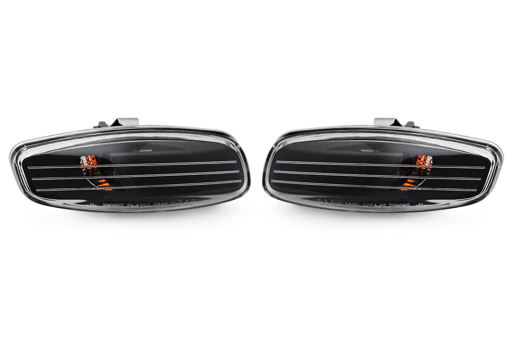 Side Indicator Set Black For Citroen Ds3 09-15