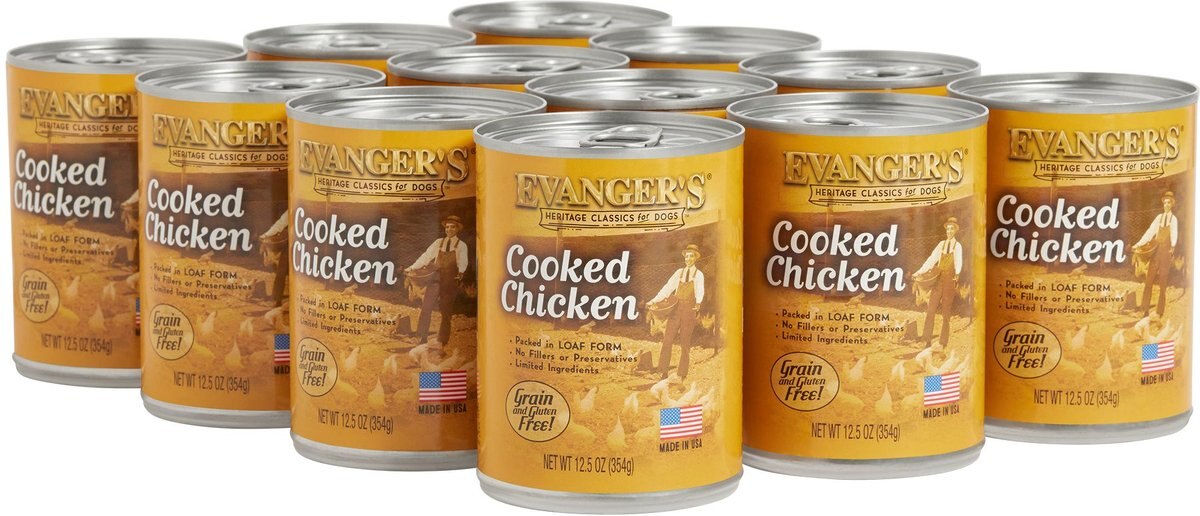 Evanger's Classic Recipes Cooked Chicken Grain-Free Canned Dog Food