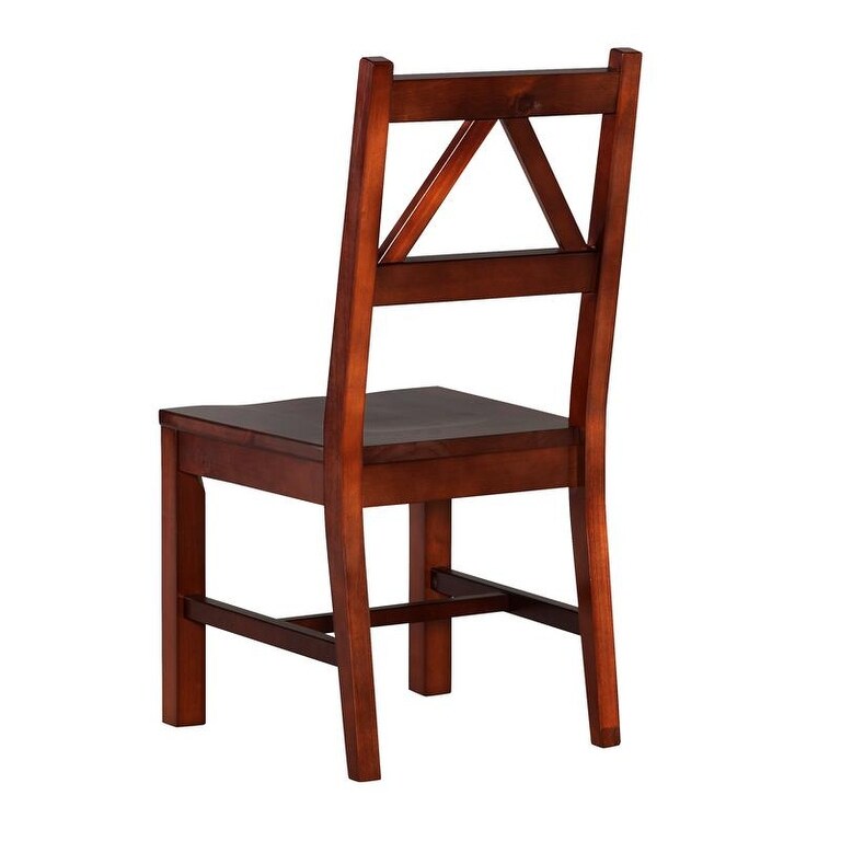 The Gray Barn Pitchfork Antique Tobacco Chair