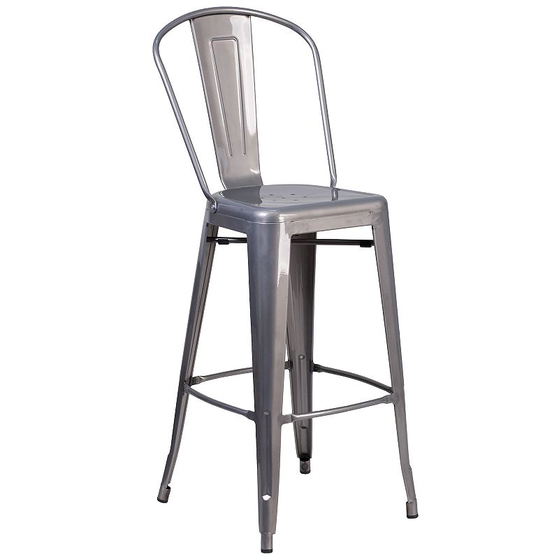 Flash Furniture 30-in. Bar Stool with Back