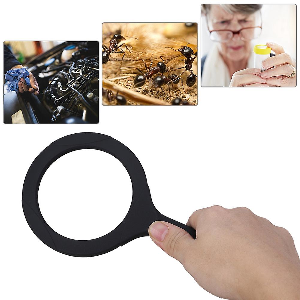 Magnifying Glass Light Magnifier 3x Illuminated Handheld Zoom Lens Night Reading