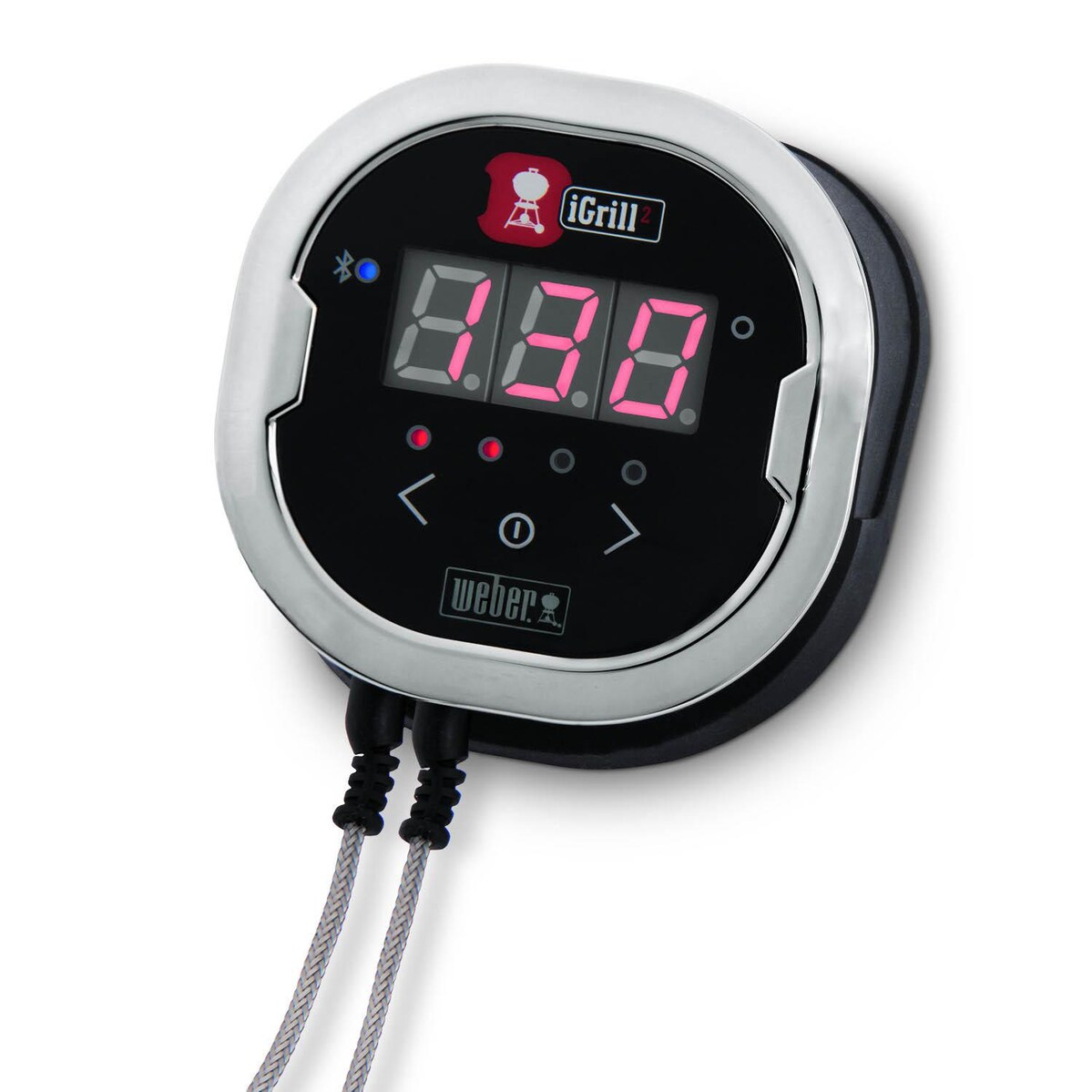 Weber 7203 iGrill 2 Wireless Bluetooth Grill Thermometer With 2 Pro-Meat Probes