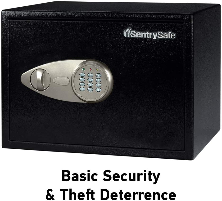 SentrySafe - Security Safe - 1.2 Cubic Feet (Extra Large)，  Black