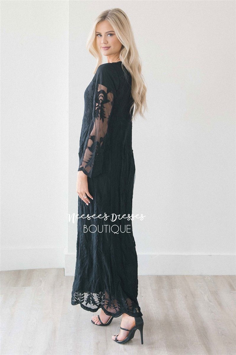 Day Dreamer Lace Full Length Dress