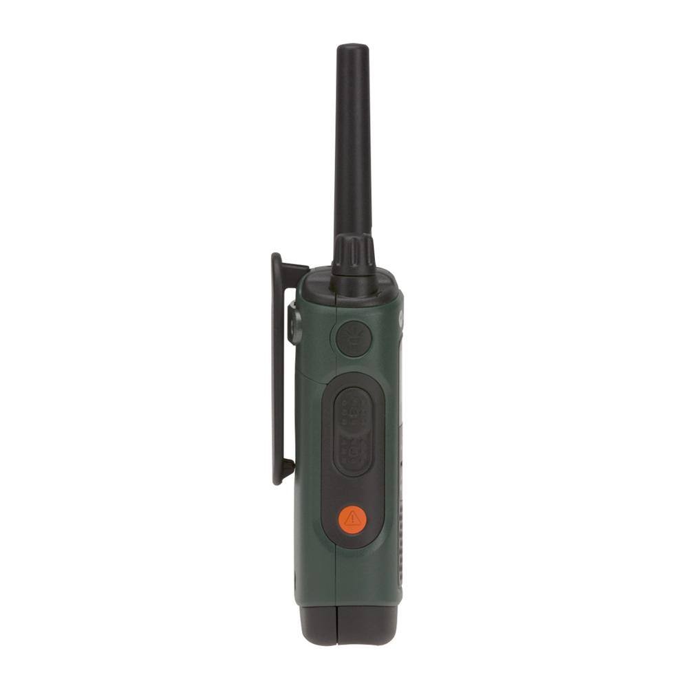 MOTOROLA Talkabout T465 FRSGMRS 2-Way Radios with 35 Mile Range and NOAA Notifications in Green T465