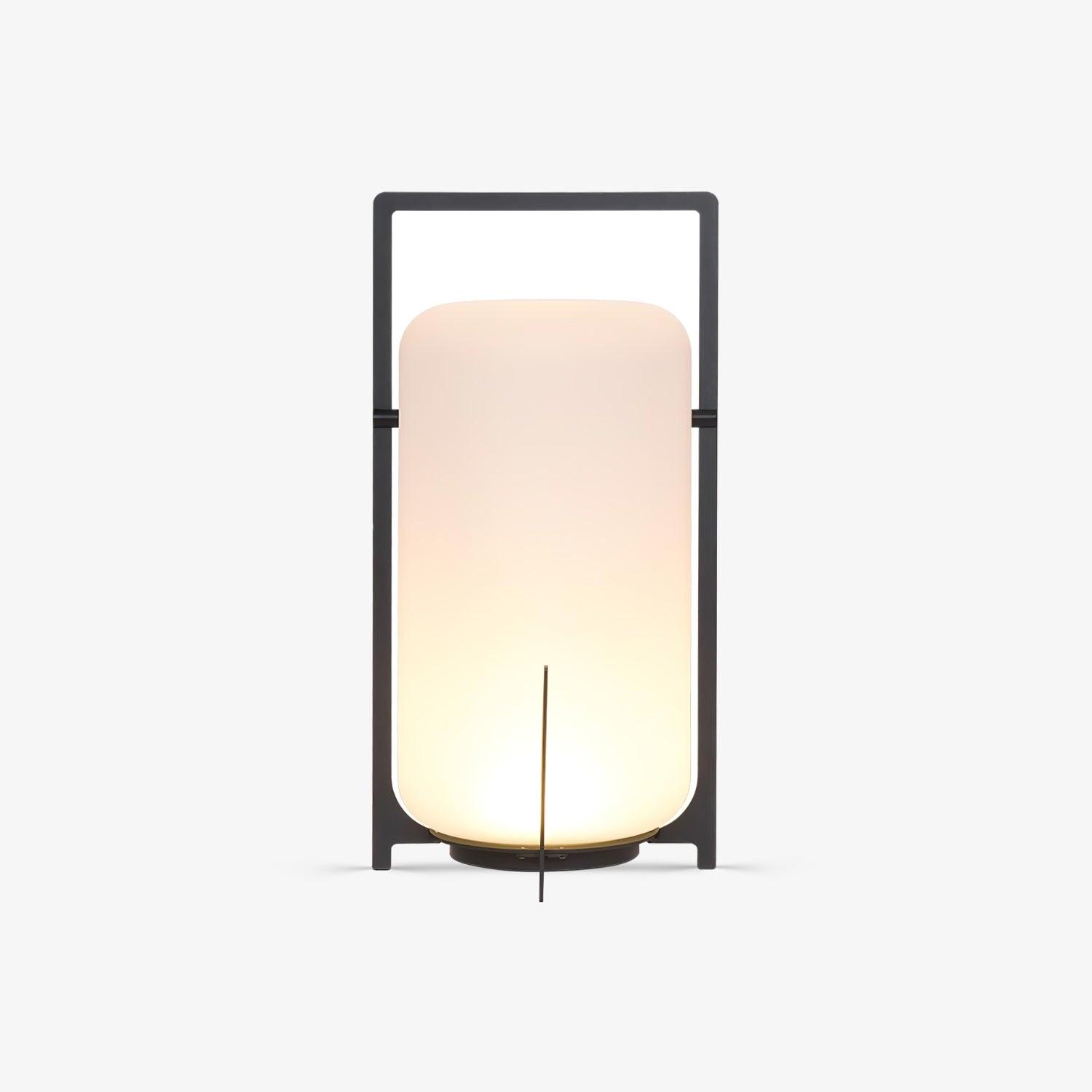 Black Twilight Lantern Table Lamp