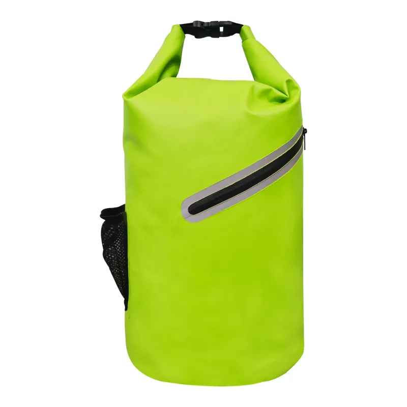 100% waterproof 500D PVC backpack dry bag for outdoor camping driving hiking