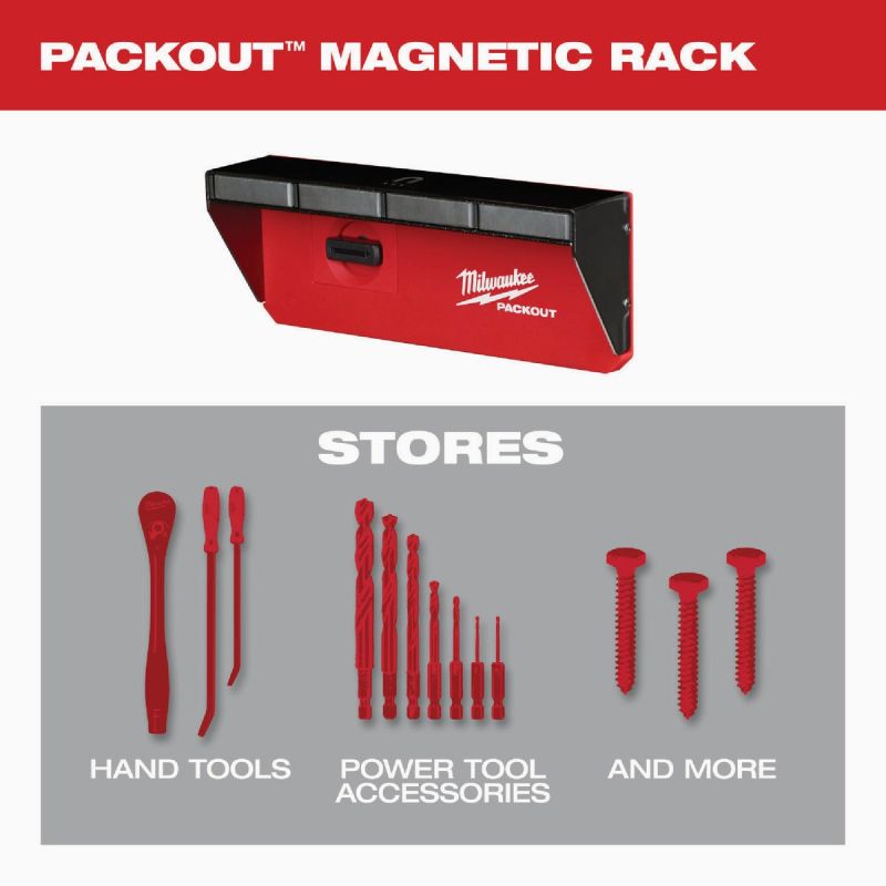 MW PACKOUT Magnetic Rack Red