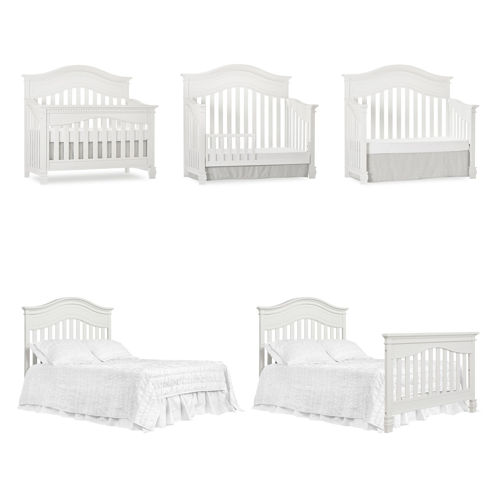 Evolur Cheyenne 5-in-1 Convertible Crib