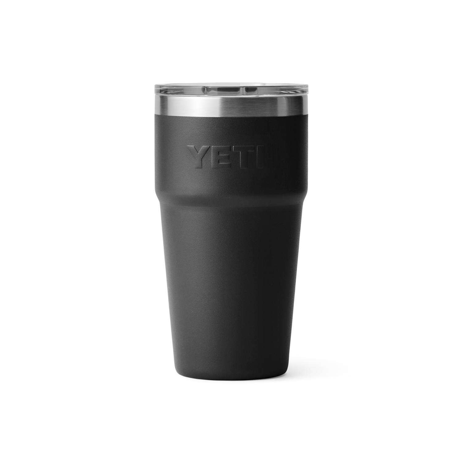 YETI Rambler 16 oz Black BPA Free Stackable Pint