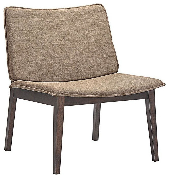 Evade Upholstered Lounge Chair   Midcentury   Armchairs And Accent Chairs   by Virgil Stanis Design  Houzz