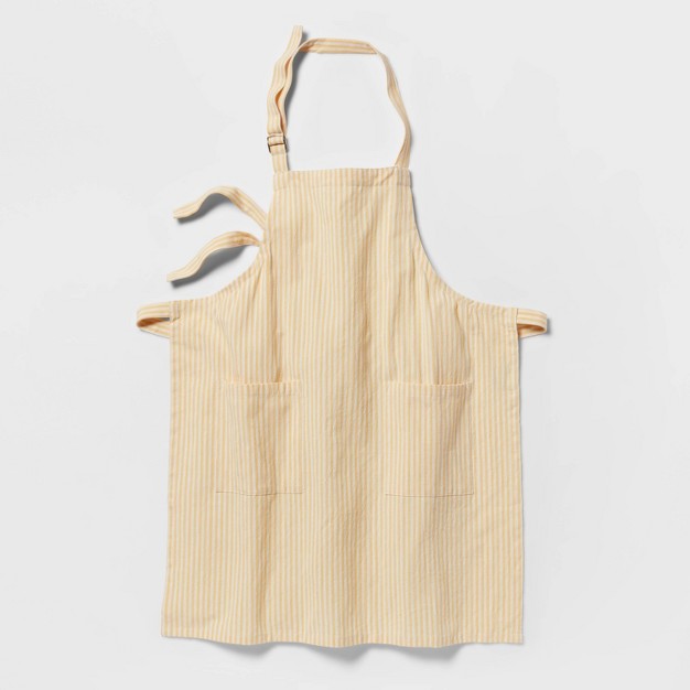 Cotton Striped Apron