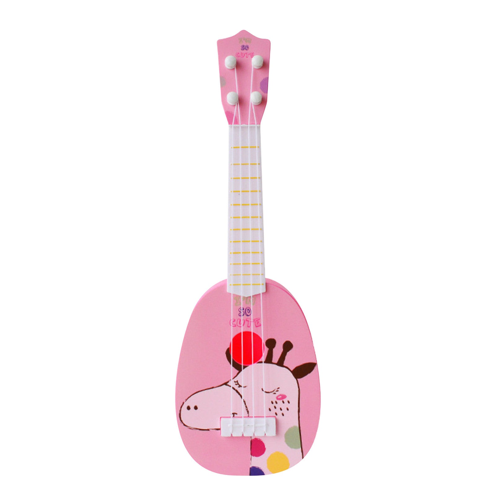 Children's Small Simulation Musical Instrument Ukulele Mini Four-String Playable Enlightenment Early Education Music Toys