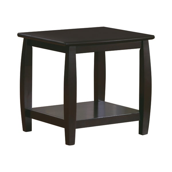 Denton Cappuccino Square End Table