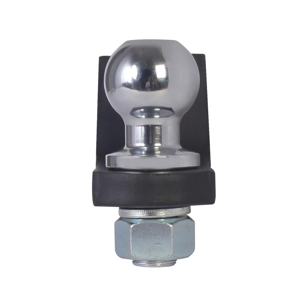 Blackout 5，000 lbs Capacity Ball Mount， 2 inch Ball ; 2 inch Drop