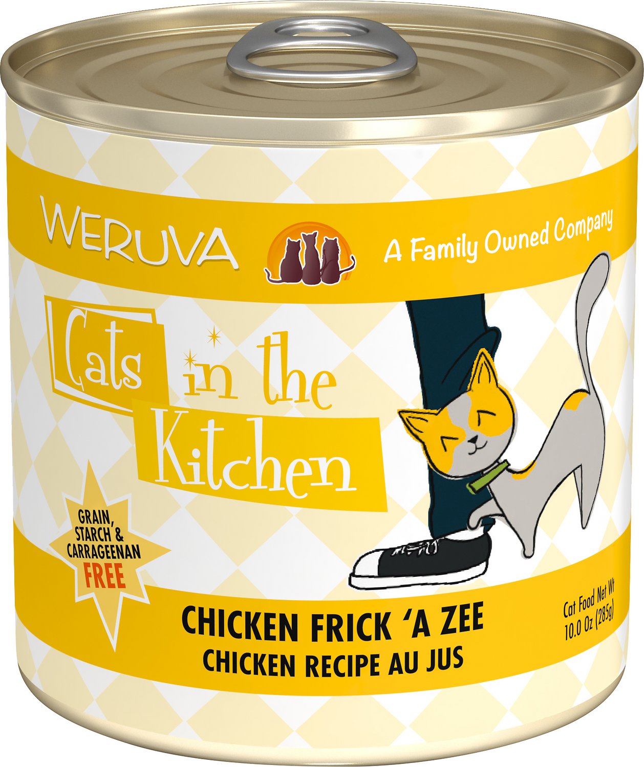 Weruva Cats In The Kitchen Chicken Frick 'a Zee Chicken Recipe Au Jus