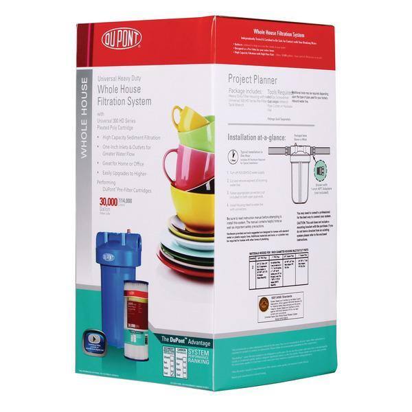 DuPont Heavy Duty Whole House Water Filtration System WFHD13001B