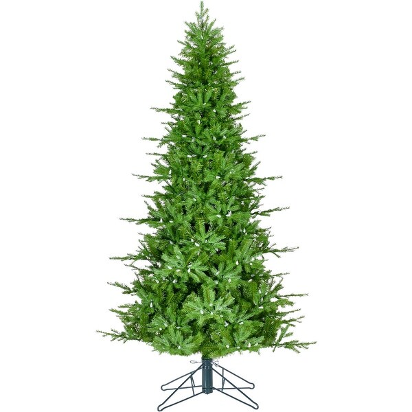 Christmas Time 6.5ft. Kringle Pine Artificial Christmas Tree with Multicolor C6 LED Lights and Remote Control