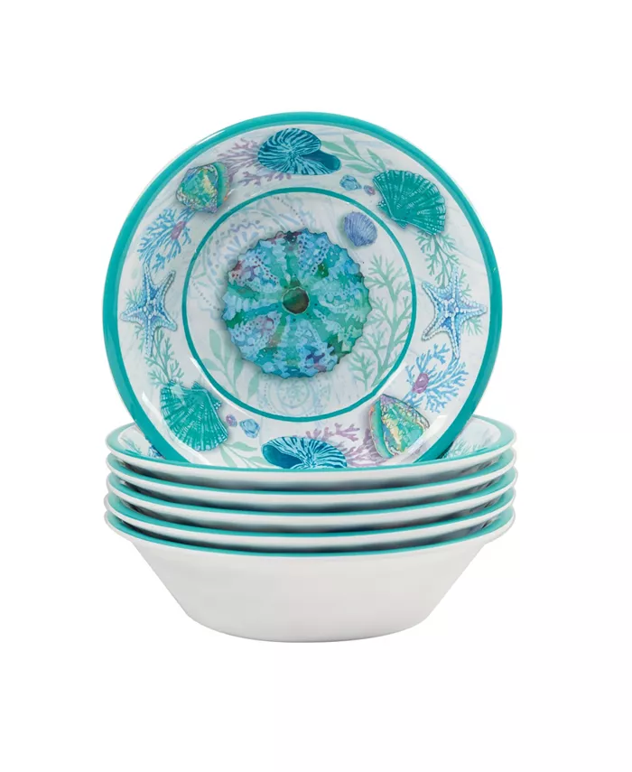 Certified International Certified Serene Seas Melamine Dinnerware Collection