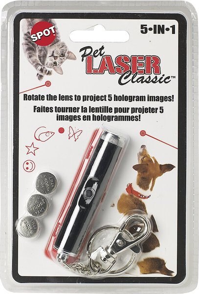 Ethical Pet Spot Laser Classic 5-In-1 Dog and Cat Toy