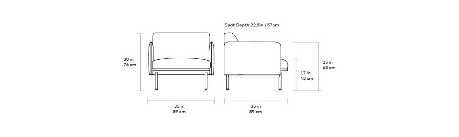 Foundry Chair in Various Colors