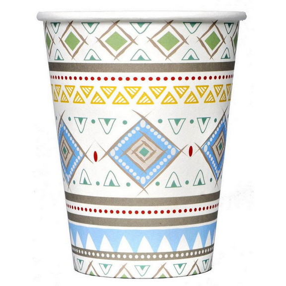 Havercamp 269449 Tribal Boy Party Cups (8)   NS