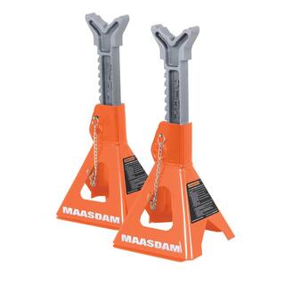 MAASDAM POW'R-PULL 3-Ton Jack Stand in Orange MPL4124-OR-DIP