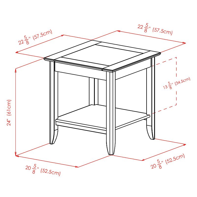 Winsome Santino End Table