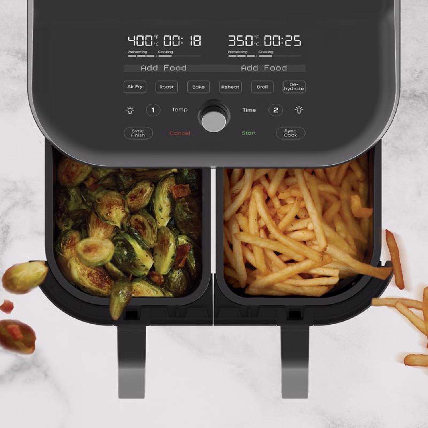 Instant Brands Vortex Black 8 qt Programmable Air Fryer