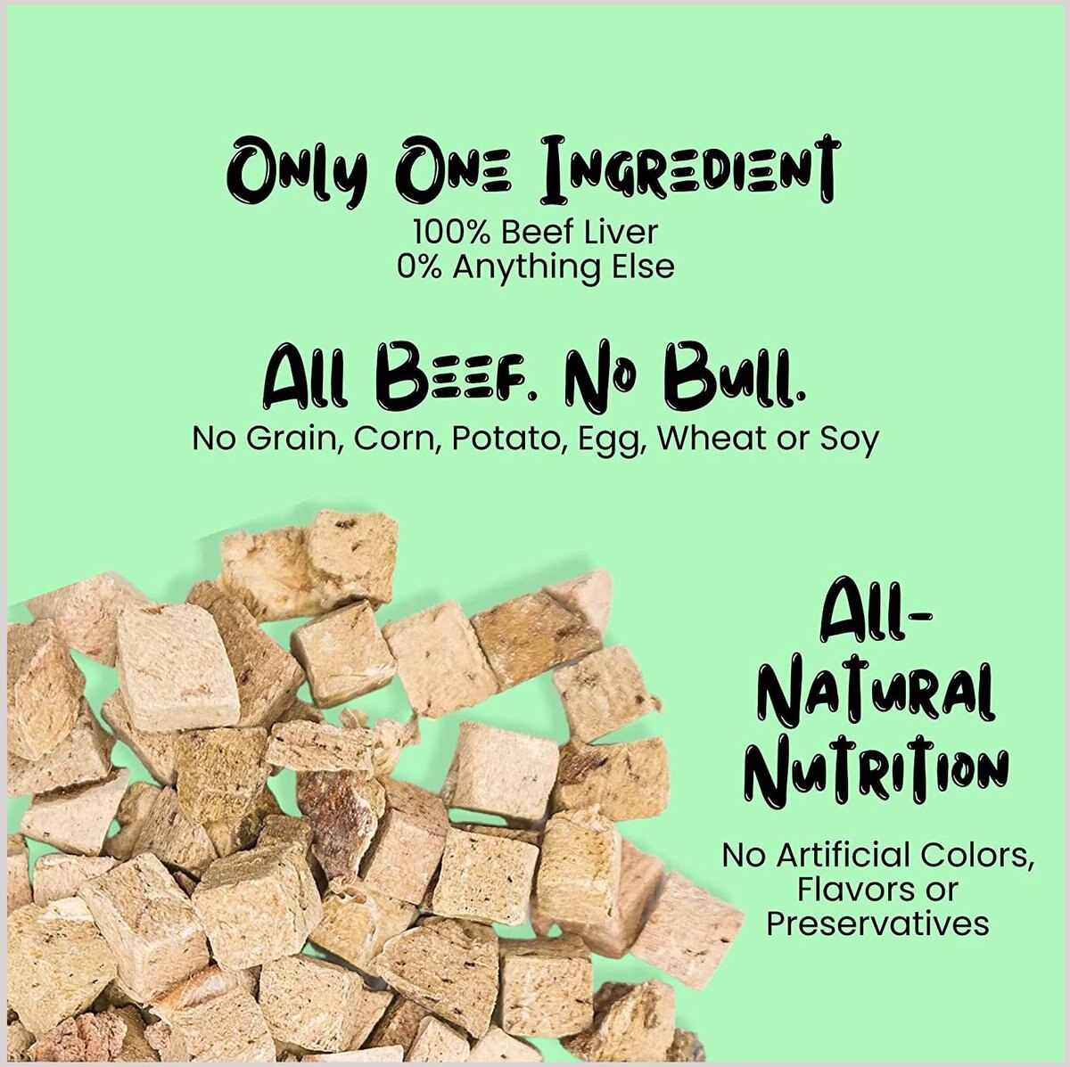 Sprankles Beef Liver Grain-Free Freeze-Dried Dog Treats