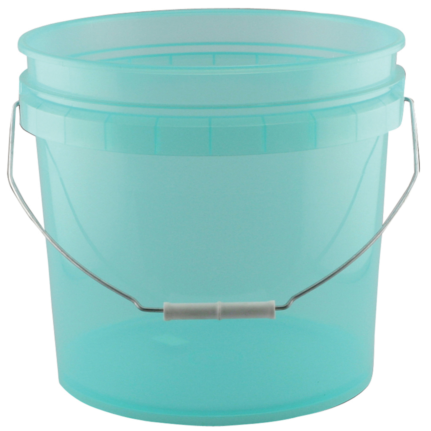 Leaktite Translucent Green 3.5 gal Plastic Bucket