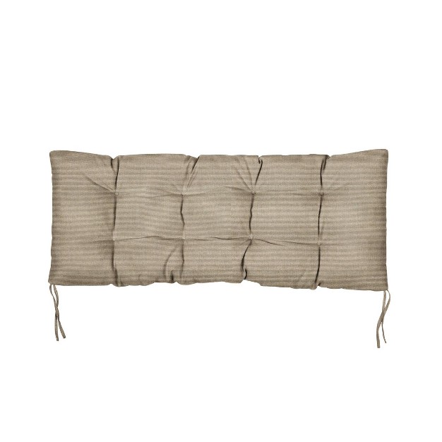 Sunbrella Tufted Outdoor Bench Cushion Sorra Home