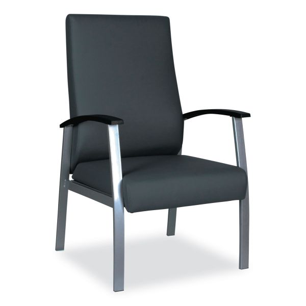 Alera metaLounge Series High-Back Guest Chair， 24.6