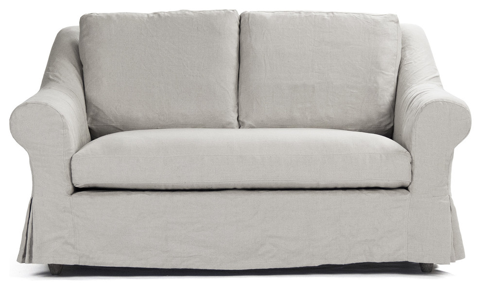 Albine Settee   Transitional   Loveseats   by Nook  ampCottage  Houzz