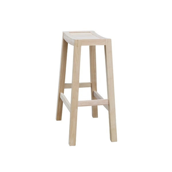 Solid Wood Ranch Stool