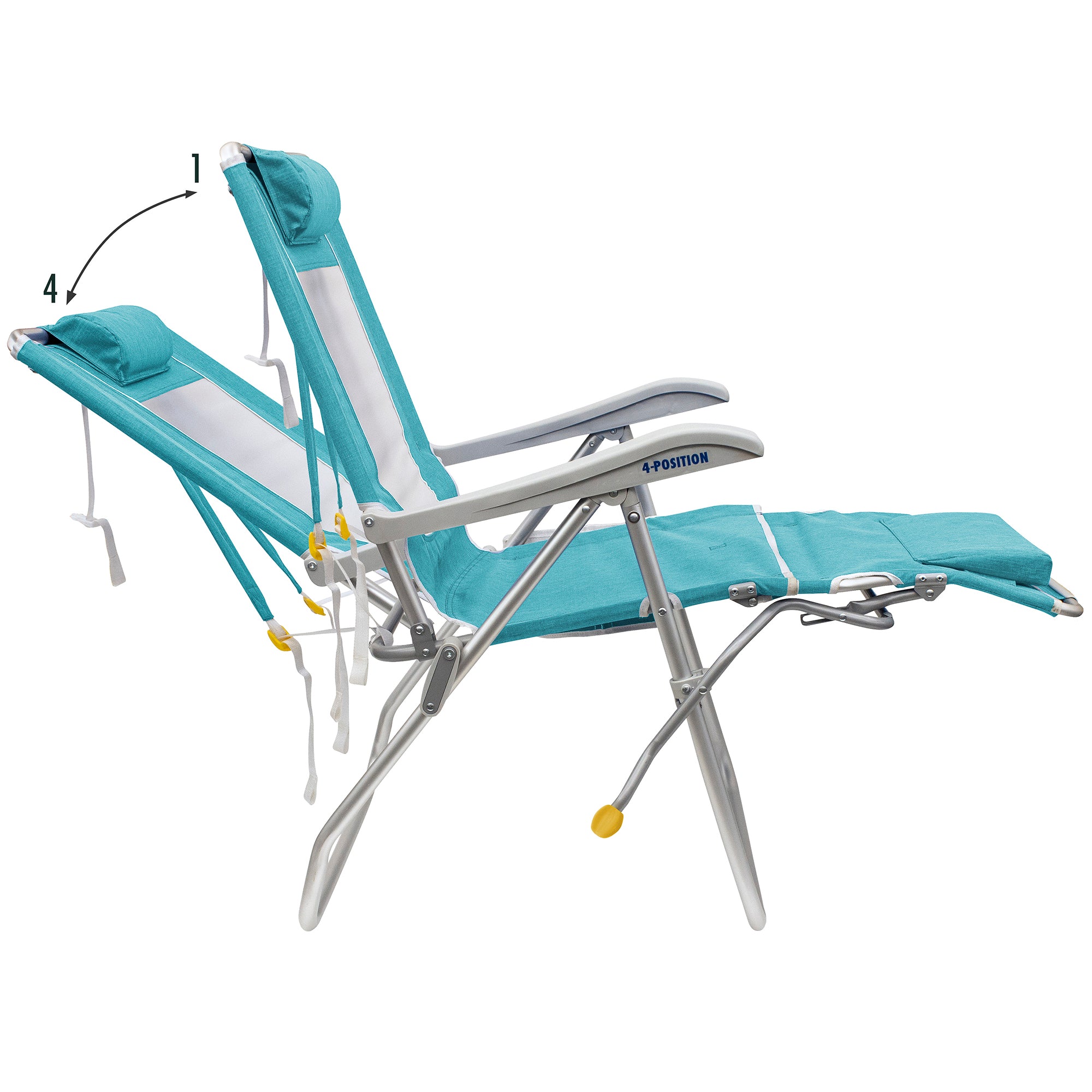 Legz Up Lounger™ Beach Chair