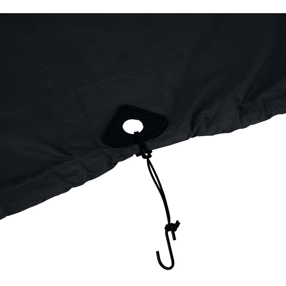 Cover Bonanza Bonanza 65 in. L x 60 in. W (Front) x 43 in. H x 35 in. W (Back) Motorcycle Cover 65-037-050401-RT