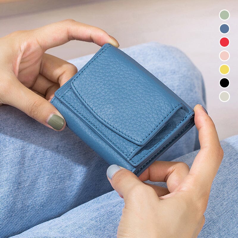 RFID Blocking Card Holder Organizer Pocket Mini Wallet