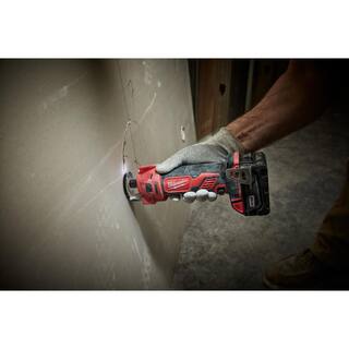 MW M18 FUEL 18V Lithium-Ion Cordless Brushless Oscillating Multi-Tool with Drywall Cut Out Tool (2-Tool) 2836-20-2627-20