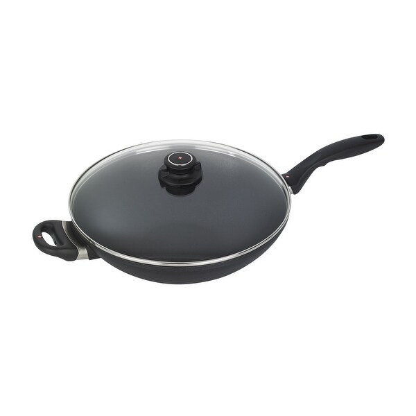 XD Induction Wok with Lid and Rack - 12.5