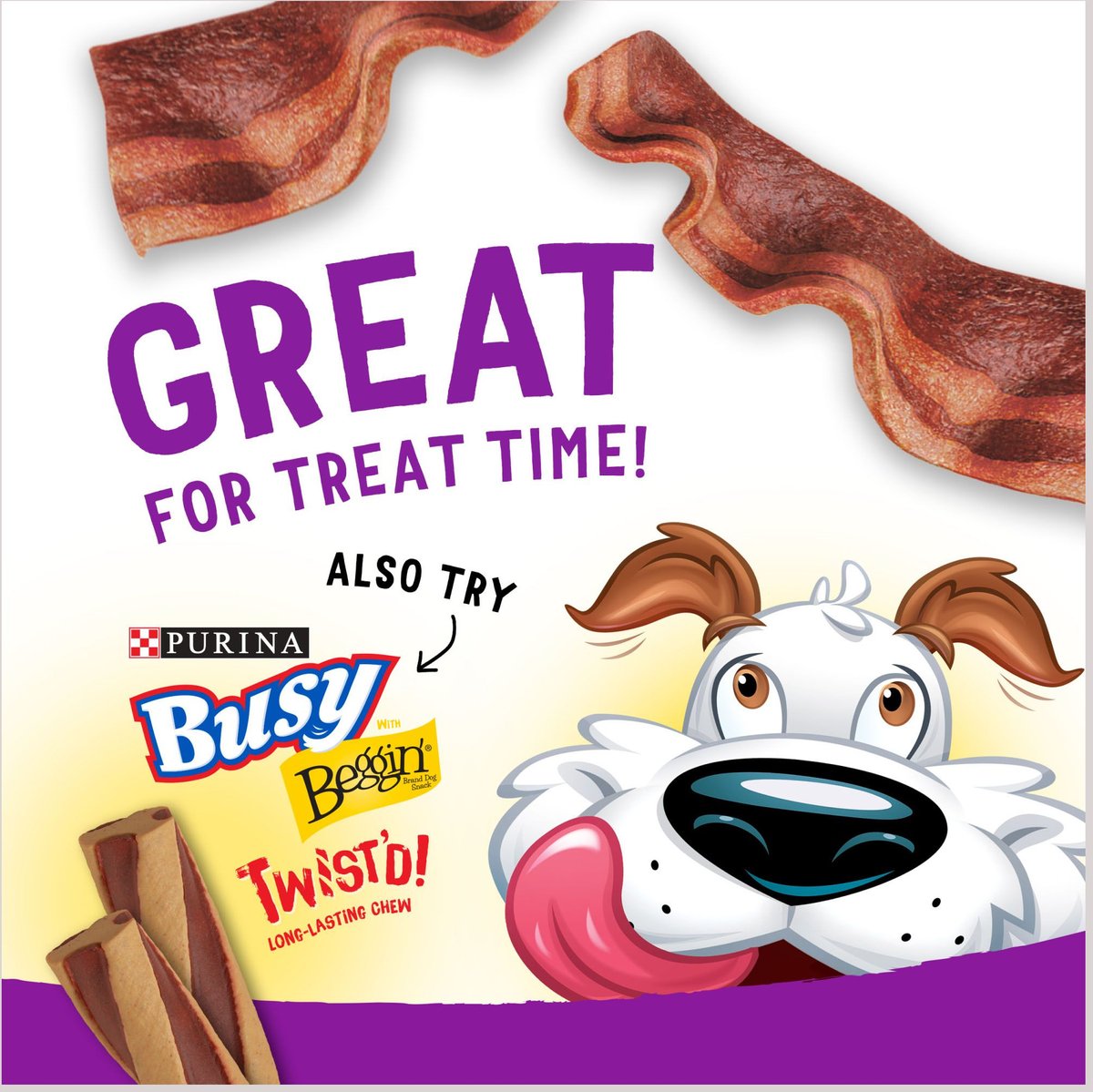 Purina Beggin' Strips Real Meat Thick Cut Hickory Smoke Flavored Dog Treats