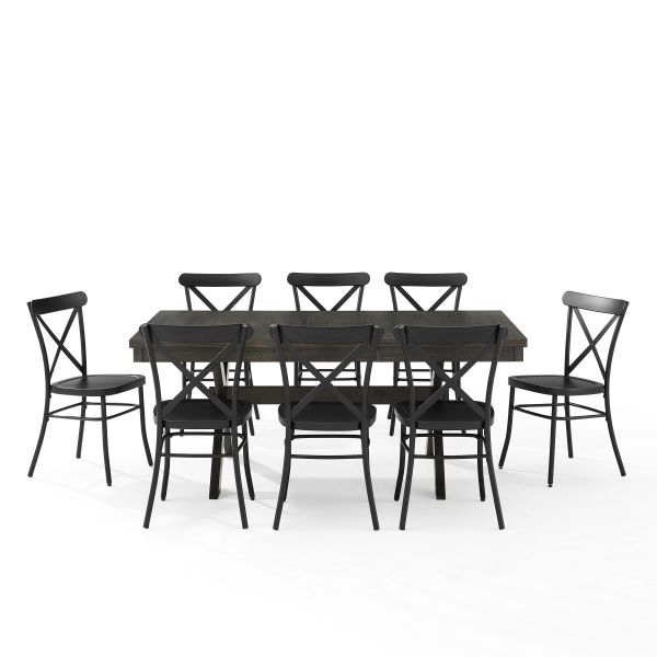 Hayden 9Pc Dining Set W/Camille Chairs